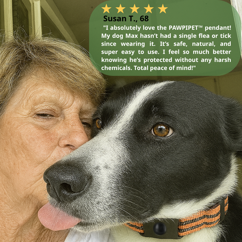 PAWPIPET™ Natural Flea & Tick Repellent Pendant